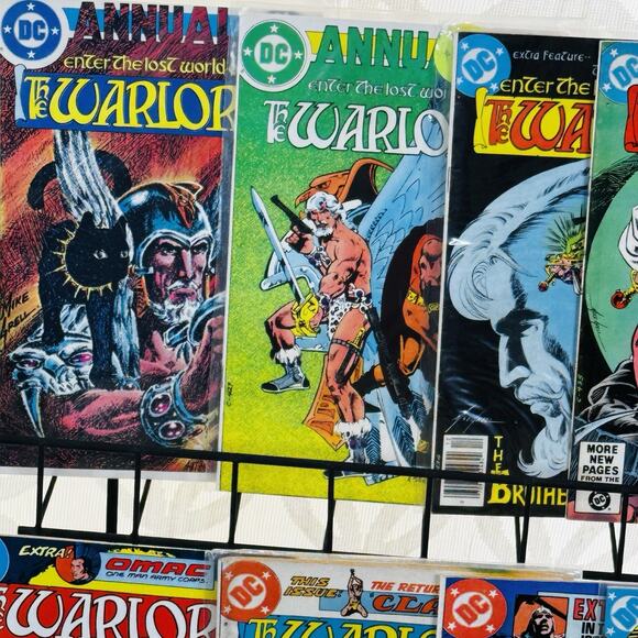 Enter The Lost World Of The WARLORD 40-42 44-50 52 54 59 61 Annual 1-2 Lot DC - Picture 2 of 7